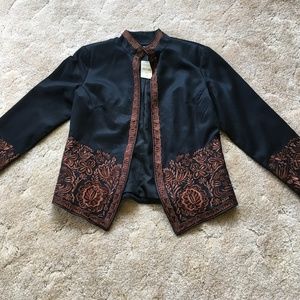 Coldwater Creek Embroidered Jacket